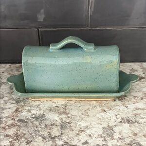 Handmade pottery Butter Dish